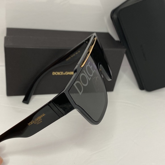 DOLCE & GABBANA DG6125 Oversized Shield Sunglasses - Picture 11 of 14